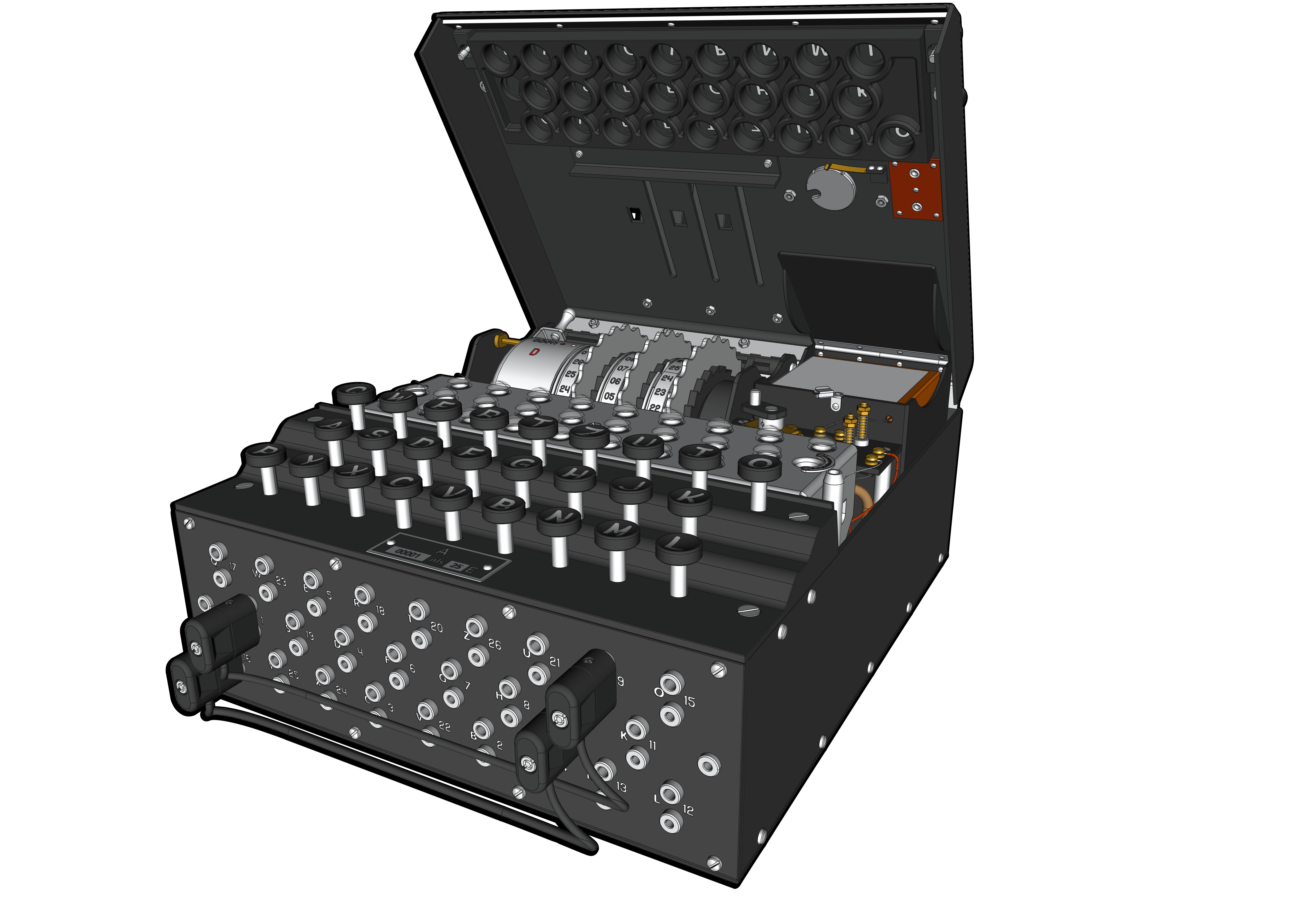 三转子恩尼格玛密码机